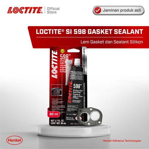 Jual Henkel LOCTITE SI 598 Gasket Sealant Lem Paking/Gasket 80 ml