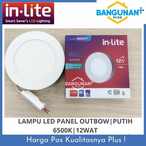 Jual LAMPU LED INLET PANEL OUTBOW PUTIH 6500K 12WAT - Kab. Karawang ...