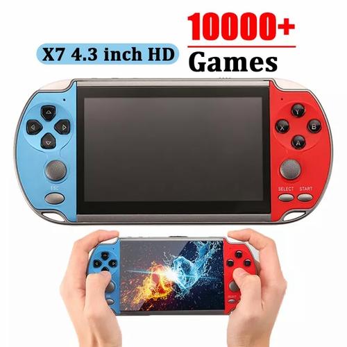 Jual Gameboy Konsol Game PSP X7 Scren Besar 4.3 Inch 8G MP5 Musik - X7 ...