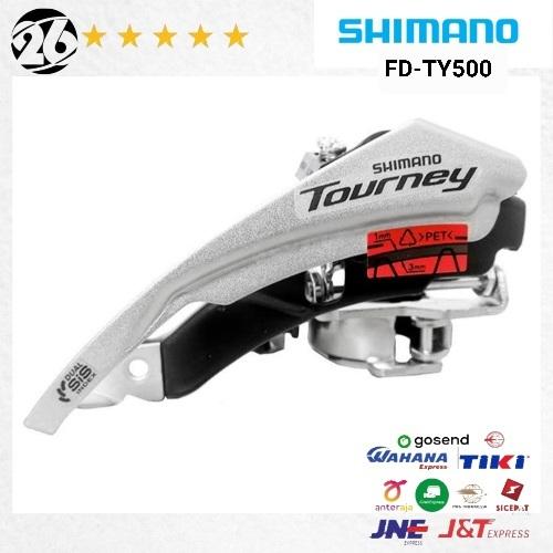 Jual FD Front Derailleur Shimano Tourney TY500 3 Speed Gigi Depan