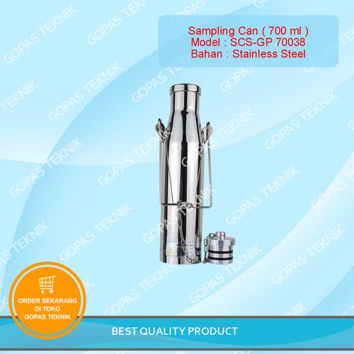 Jual Sampling Can Stainless Steel Capasitas 700 ml, Oil Sampling Can ...