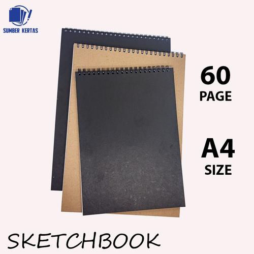 Promo SKETCHBOOK A4/BUKU GAMBAR B5/BUKU GAMBAR VERTIKAL /JILID SPIRAL