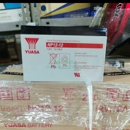 YUASA NP12-12, 12V 12Ah 20HR VRLA Lead Acid - AGM - Foto 7