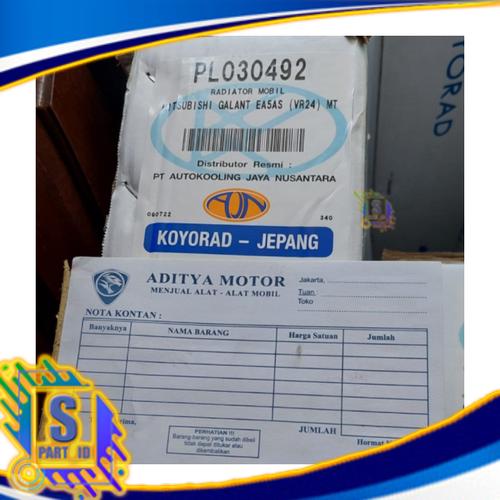 Jual radiator assy galant hiu V6-24 1998-2005 6A13 ORIGINAL KOYO JAPAN ...