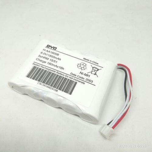 Batterie 2100mAh 6V Ni-MH RC1800AA05AA / Z178130 Pour Pompes Fresenius Kabi Agilia