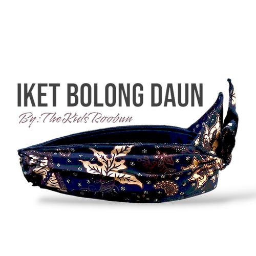 Jual makuta wangsa iket kepala sunda pria dewasa - batik daaun - Kab