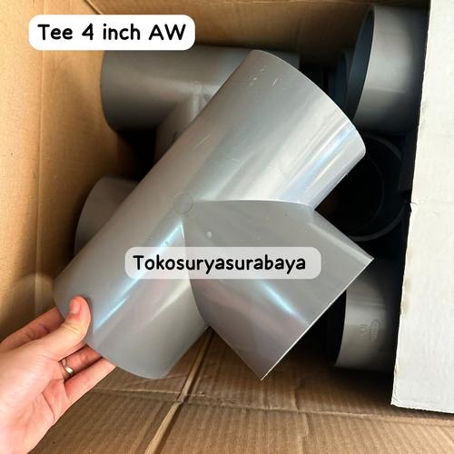 Jual TEE 4 inch AW TEE 4
