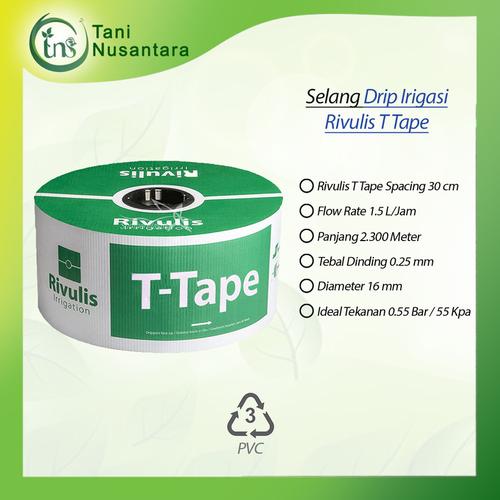 Promo Selang Drip Irigasi Rivulis T Tape Spacing 30 cm Kab. Blitar