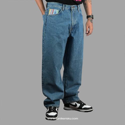 Promo Supreme Coogi Baggy Jeans Blue (100% Authentic) Cicil 0% 3x 