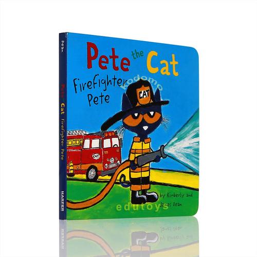 Jual Pete the Cat Firefighter Pete (English Board Book) Jakarta