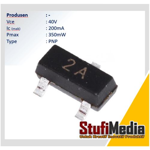 Kit De 100 Transistors SMD SOT23 - 10 Modèles NPN/PNP (2SC1815, MMBT3904, 3906, 5551, S8050, S8550, Etc.)