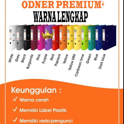 Jual [KHUSUS OJOL] ORDNER / ODNER FORTE F4 - Hitam - Jakarta Selatan ...