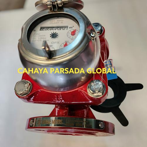 Jual Water meter air panas limbah merk OPX size 2 inch DN50mm 130°C ...