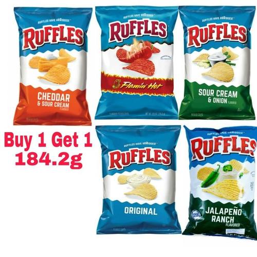 Jual Best Seller Ruffles Snack Import USA / Buy 1 Get 1 - Original ...