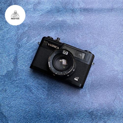 [美品] ヤシカ　yashica electro35 gx ケース付き YASHICA ELECTRO 35 GXケース付き 試写済み】YASHICA ヤシカ ELECTRO