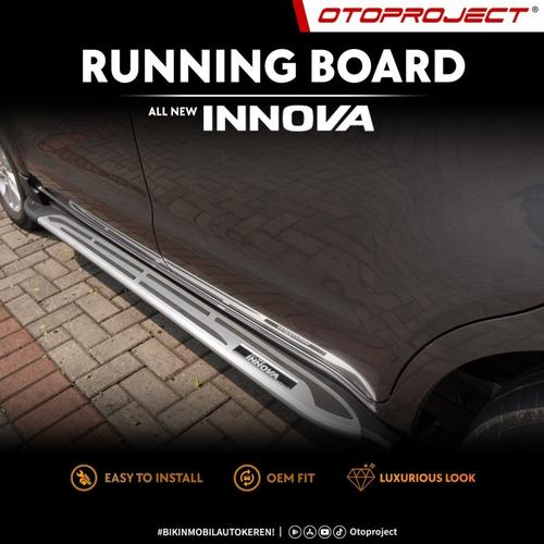 Jual Running Board A.N Innova Reborn 2016 UP / Footstep New Design V2