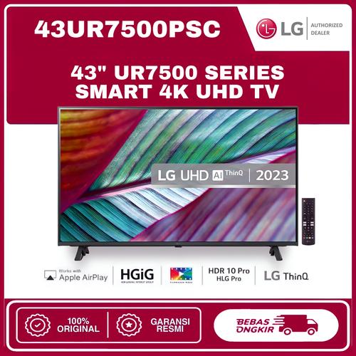 Promo TV LG 43UR7500 43inch Digital Smart 4K UHD TV 43UR7500PSC