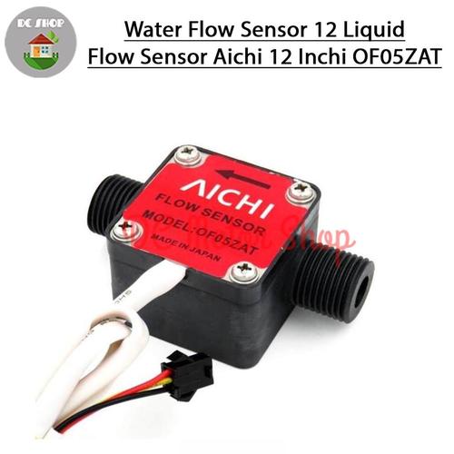 Jual Water Flow Sensor 1/2" Liquid Flow Sensor Aichi 1/2 Inchi
