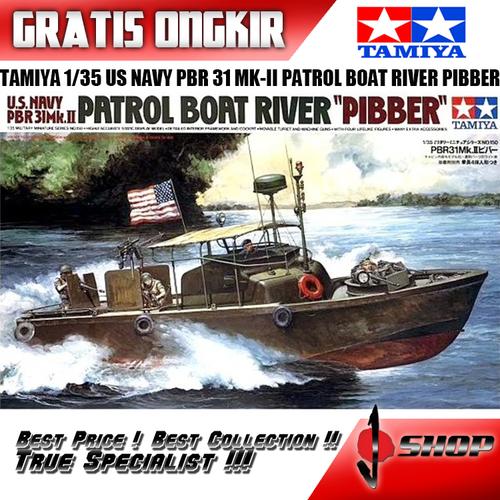 Mô Hình Tàu US Navy PBR 31 Mk.II Pibber 1/35 - Tamiya 35150 – NShop