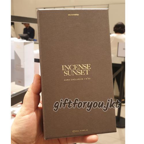 Jual Parfum Zara Incense Sunset EDP 90 ml Original Woman Perfume Wanita