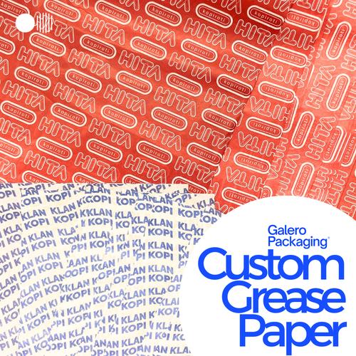 Jual Custom Kertas Roti | Grease Paper | Food Warp | Wrapping Paper ...