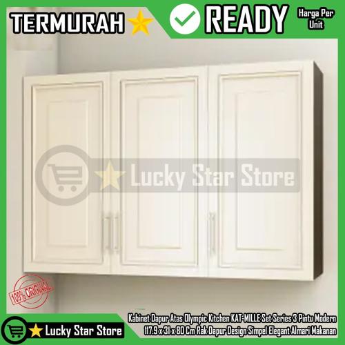 Jual [Kargo] Kabinet Dapur Atas Olympic Kitchen KAT-MILLE Set Minimalis ...
