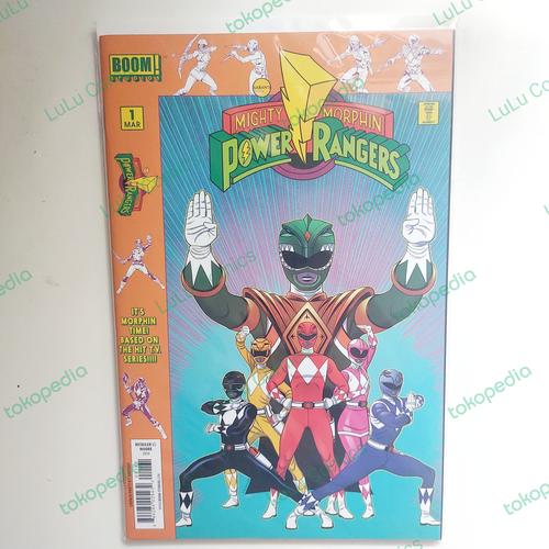 Jual Mighty Morphin Power Rangers #1 (Launch Exclusives) (1st MMPR by ...