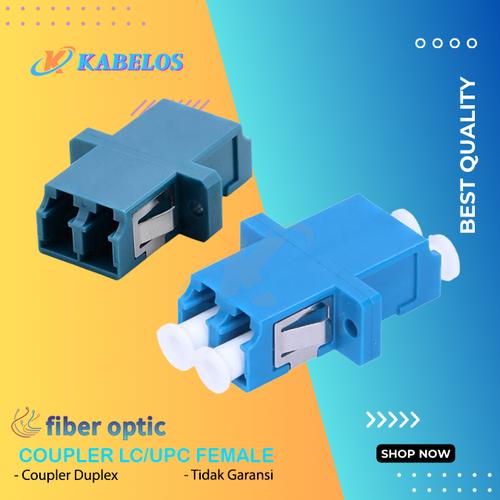 Jual Coupler LC | Adapter LC/UPC Fiber Optic Duplex - Jakarta Pusat ...
