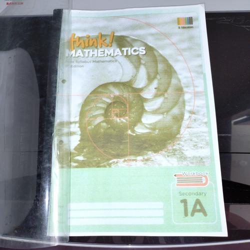 Jual think mathematics secondary 1a workbook kota denpasar golden