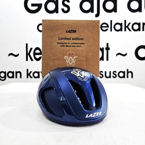 Jual Lazer Vento Helmet Asian Fit Wout van Aert Red Bull