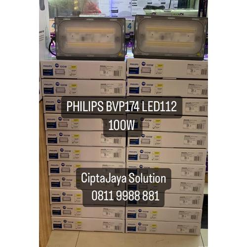 Jual PHILIPS Lampu Sorot BVP174 LED95 100W WB GREY CE - Cool White ...
