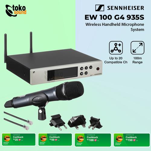 Jual Sennheiser EW 100 G4 935S Wireless Handheld Mic System Jakarta
