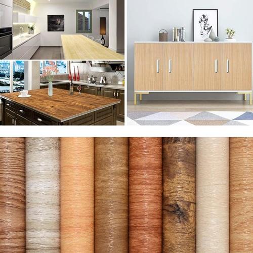 Jual RONA PVC Sheet Sticker Motif Kayu Stiker Dekorasi Furniture HPL ...