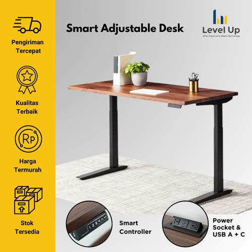 Jual Frame Kaki Meja Kerja Smart Adjustable Electric Standing Work Desk