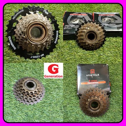Shimano Ulir Sprocket Speed Megarange Megarange Speed Jual