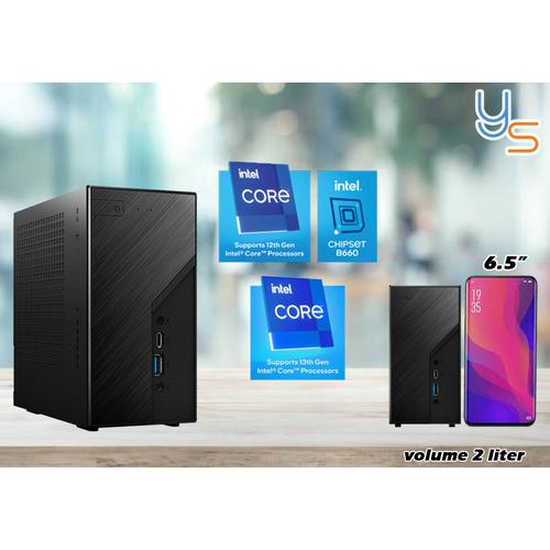 ASRock DeskMini 思い出深く B660/i5-12400T/2TB/16GB
