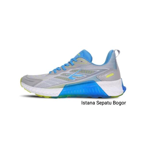 Jual SPOTEC Sepatu Running Heroz Abu Muda - Biru Muda - Biru, 44 - Kota