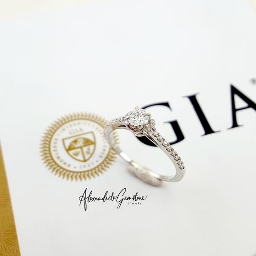 AG Jewellery D0822012 Cincin Berlian GIA Certificate D VVS2 di  Agjewellery Tokopedia