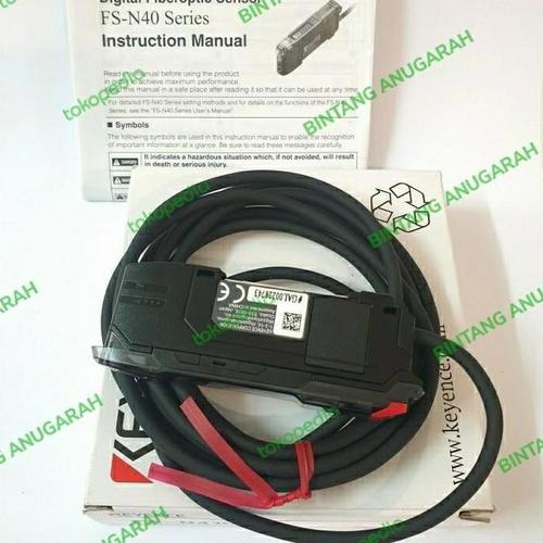 KEYENCE FS-N41N Fiber Amplifier – New In Box, Factory Sealed