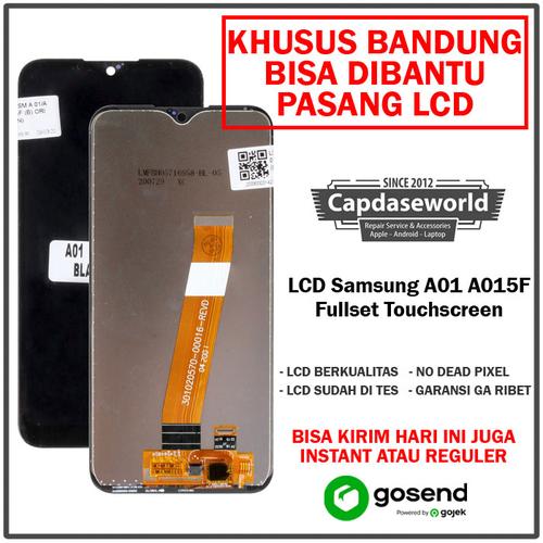 Jual LCD Samsung A01 A015F Fullset Touchscreen - Kota Bandung ...