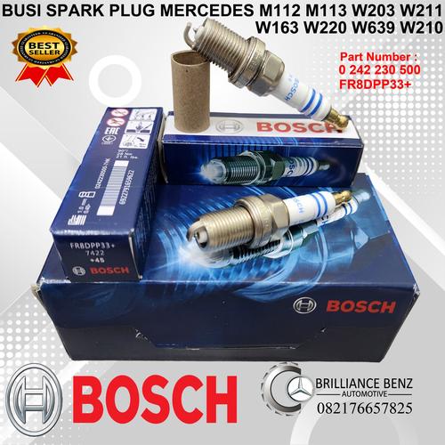 Jual BUSI SPARK PLUG BOSCH FR8DPP33+ MERCEDES M112 M113 W203 W211 W220 ORI Jakarta Utara