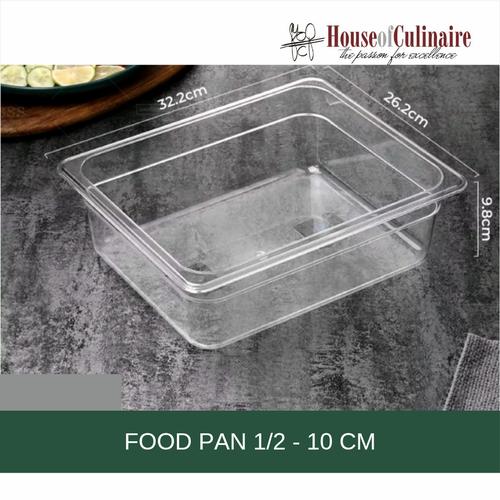 Jual Food pan Polycarbonate 1/2 Tinggi 10 cm Gastronom PC Plastik ...
