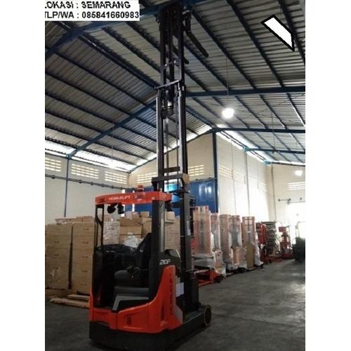 Ukuran Ridge Stacker Jual Forklift Reach Stacker Kapasitas 1 - 2 Ton Tinggi 6 m - 10 m ...