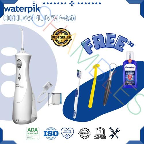 Jual Waterpik Cordless WaterFlosser WP450 Scaling Orthodontics Karang