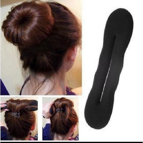 Jual hair bun cepol gulung rambut model pramugari jepit ikat kepal ...