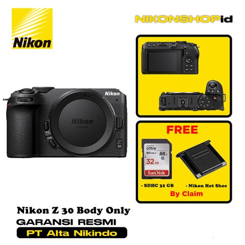 Jual Nikon Z30 / Z 30 Mirrorless Camera Body Only Garansi Resmi