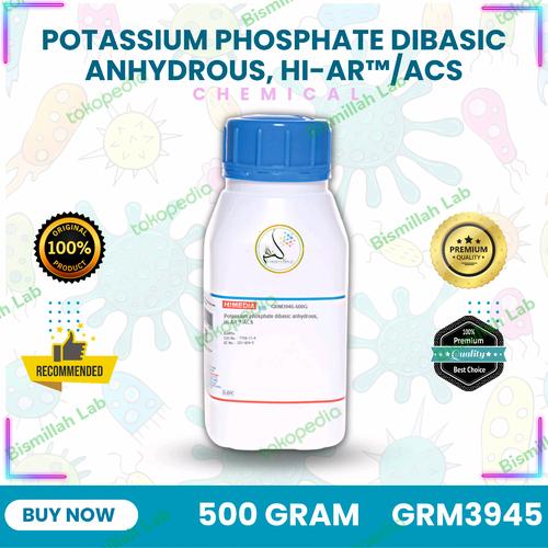 Jual Potassium Phosphate Dibasic Anhydrous, Hi-AR/ACS | K2HPO4, 500 ...