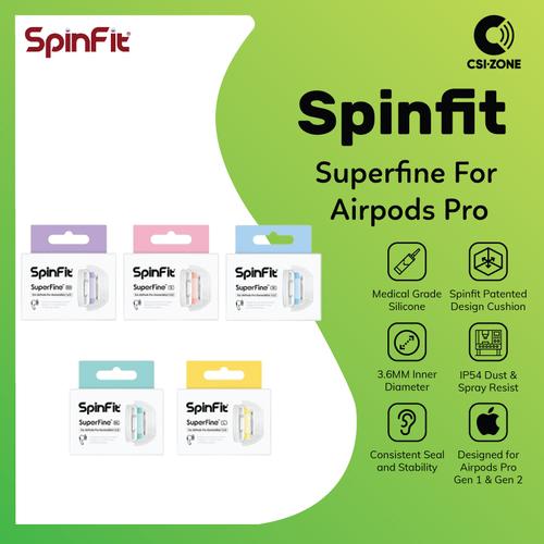 Ear Tips Spinfit Airpods 3rd Party Airpod Pro Tips Spinfit CP1025