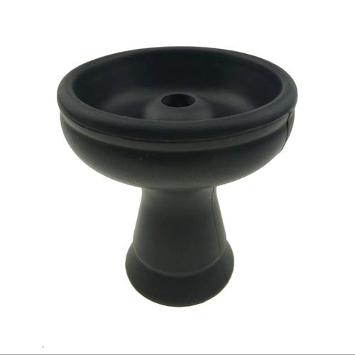 Aladin Attacco Diffusore In Silicone Per Shisha - Colonna Fumo, Diametro 30mm, Altezza 55mm, Colore Nero - 2