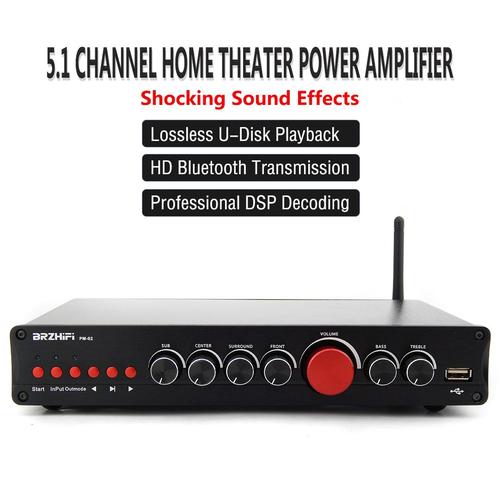 Jual LM001 HiFi 5. 1 Channel Bluetooth Digital Amplifier Surround Sound